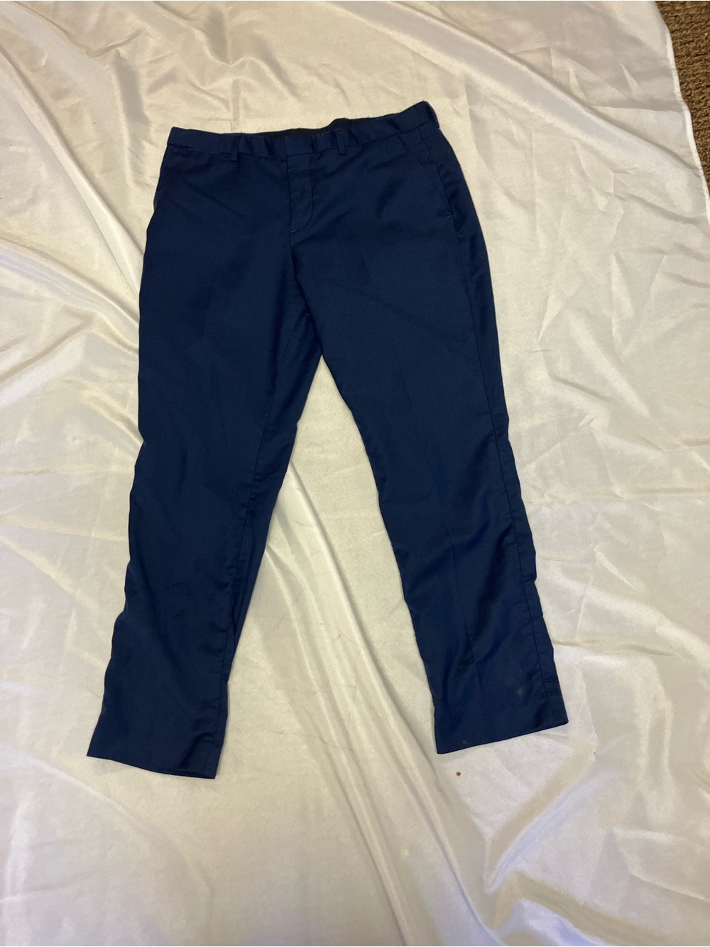 Express Men’s Navy Slim Dress Pants